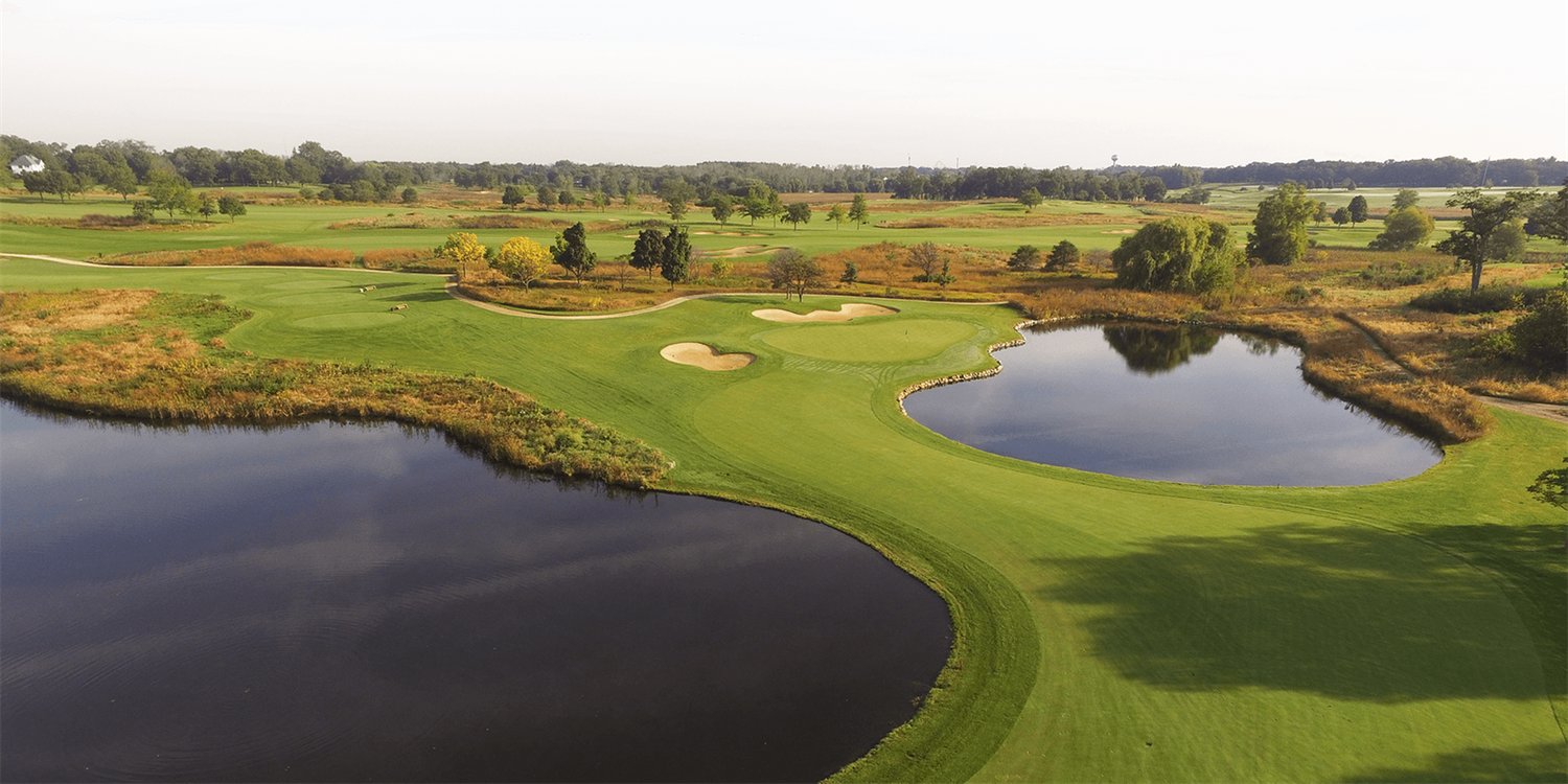 Merit Club - 6th Hole Aerial